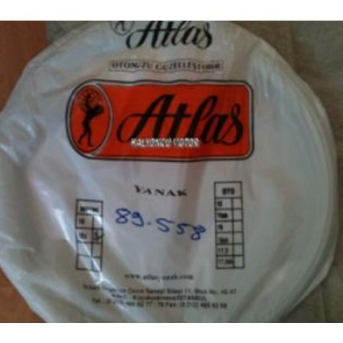 12 LASTİK YANAĞI ATLAS (DEFOLU SARARMA OLMUŞ )
