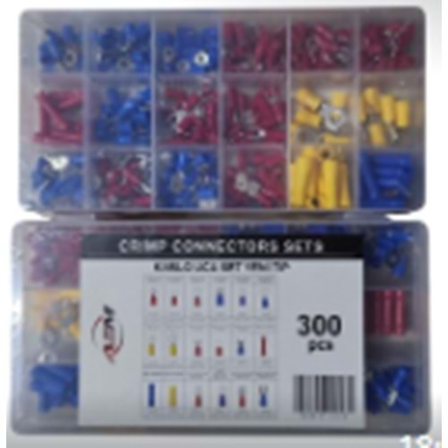 SARI FİŞ SET MAKARONLU 300 PARÇA