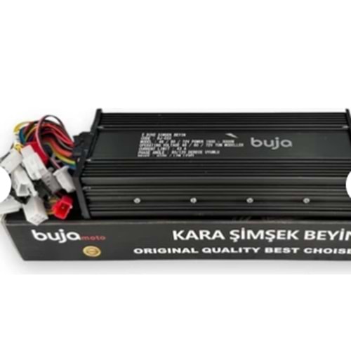 AKILLI BEYİN 60V/72V 43 AH 1200W/3000W E-BİSİKLET (Kara Şimşek-Hız için)BÜYÜK