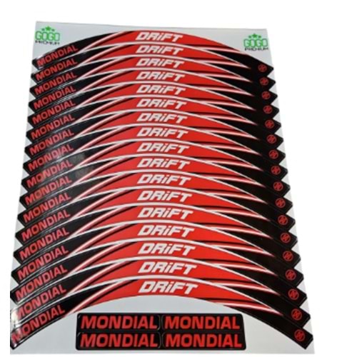 JANT ŞERİDİ DRİFT L KIRMIZI