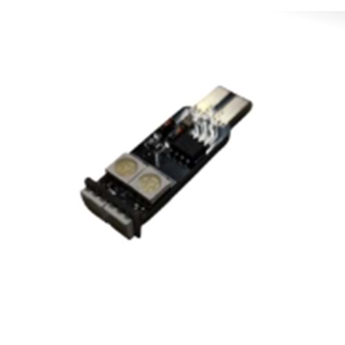 12V DİPSİZ 6 LEDLİ AMPÜL 15 RENK ÇAKARLI