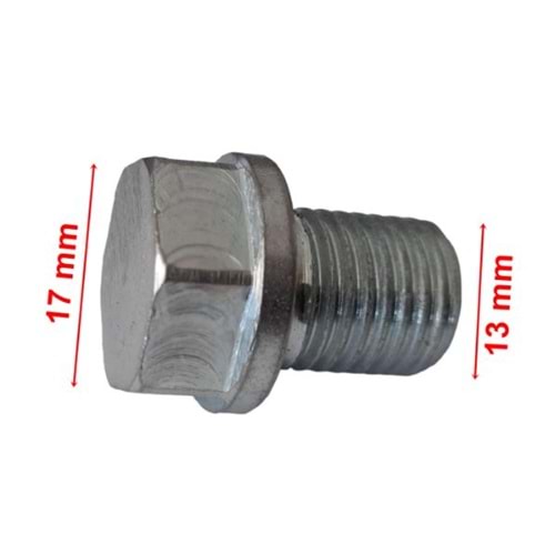 YAĞ TAHLİYE VİDASI CUB/CG (FARKLI)