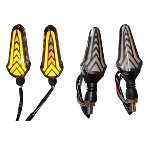 KAYAN LED SİNYAL ZXD-156 2 ADET OKLU
