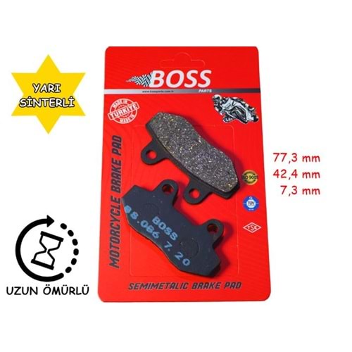 FREN BALATA DİSK CUP-CG KULAKSIZ RS151-SCT150-RKS NR200 BOSS