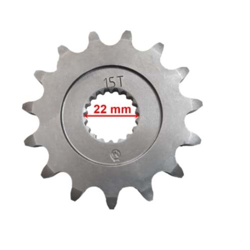 RKS SRK125-BENELLİ 125S ÖN DİŞLİ 15