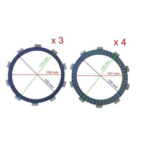 DEPRAJ BALATASI BAJAJ DOMİNAR 250-400 4KALIN-3 İNCE