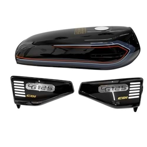 CG KESİK DEPO+YAN KAPAK SİYAH