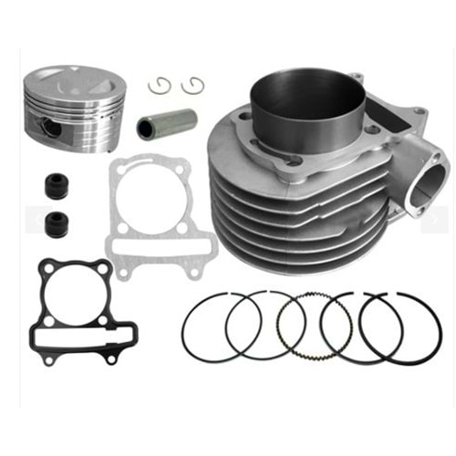 SİLİNDİR KOMPLE 63mm-15p-69boy ATV200 LİNHAİ KUBA