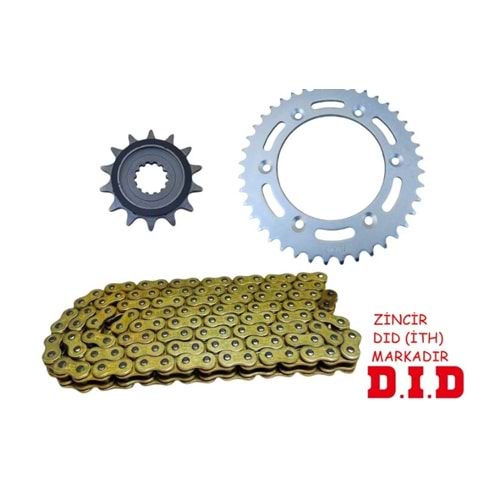 ZİNCİR DİŞLİ SET ORİNGLİ 106L-14T-41T D.D SR450