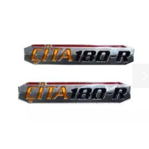 YAN KAPAK YAZISI ÇITA 180-R GOLD tk KUBA