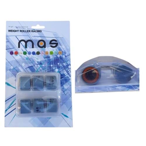 ÖN VARYATÖR TAHRİK BİLYASI 6 AD JUPİTER 125, NTORQ, ACTİVA S, ACTİVA 125İ, DİO, PCX, LX200 VRS 125-HERO DASH (15 GRM) MAS MAVİ