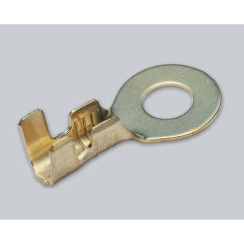 SF1D TERMİNAL-BAŞLIK - DELİKLİ FİŞ 6mm (kutu150adet)