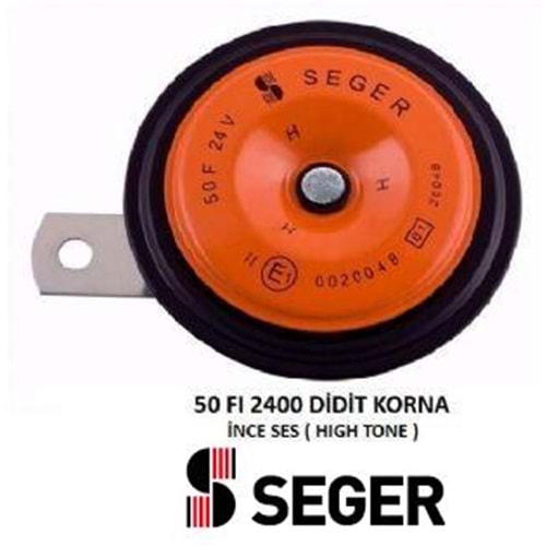 12 VOLT SEGER KORNA İNCE TURUNCU