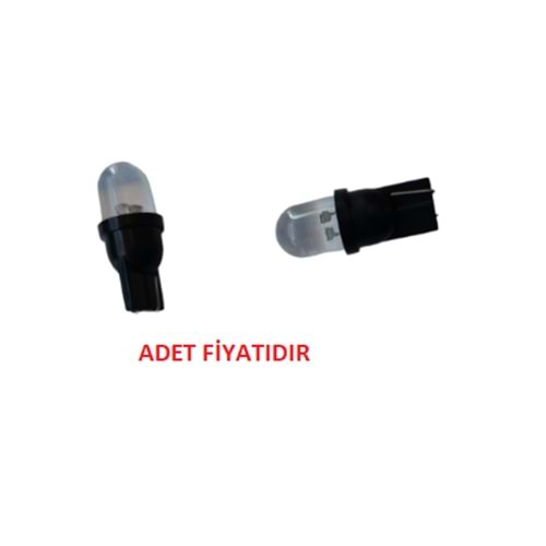 12V DİPSİZ LEDLİ AMPÜL (7 RENK)