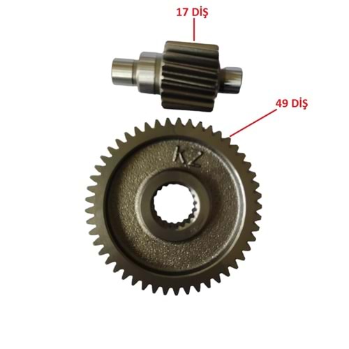 ŞANZUMAN performans DİŞLİ 50/80 SCOOTER