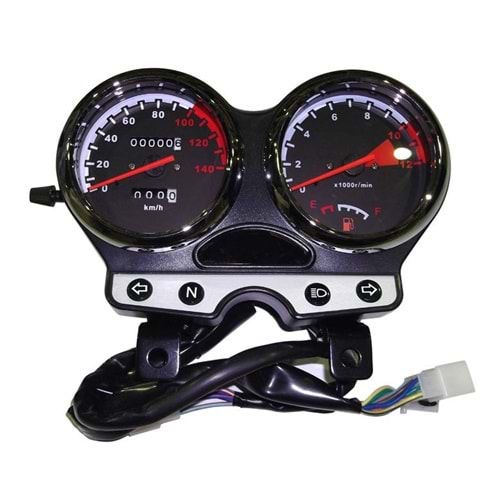 KM SAATİ 125MH siyah 200 şamandıralı dijitalı