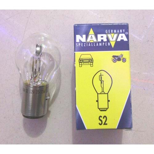 12V 35 35 BOSCH TİPİ AMPÜL NARVA ORJ