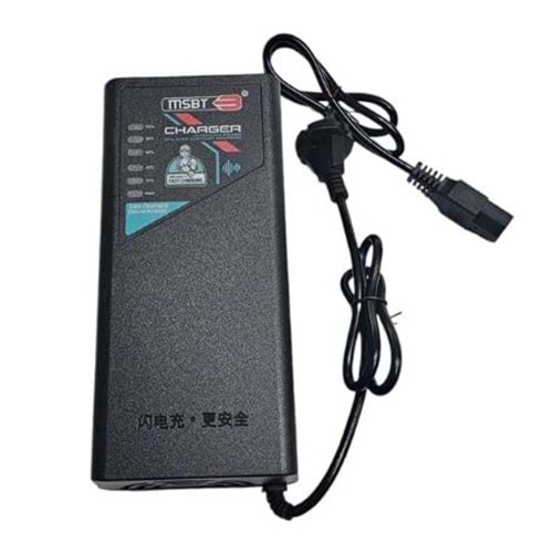 ŞARJ CİHAZI E-BİSİKLET 60V 20AH GÖSTERGELİ