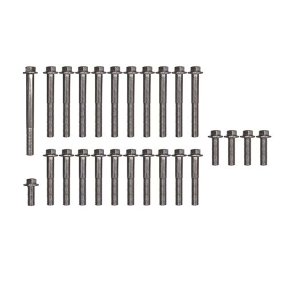 MANYOTA+DEPRAJ KAPAK VİDA TAKIMI 24 PARÇA CG/KUBA