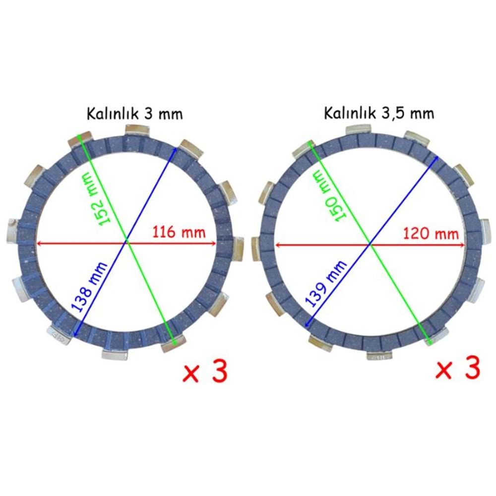 DEPRAJ BALATASI RKS R250